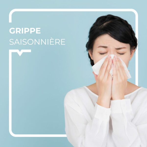 femme qui se mouche