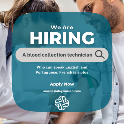 hiring blood collection technician
