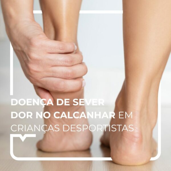 Pessoa com dor no calcanhar